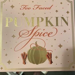 Too faced pumpkin spice eyeshadow pallet